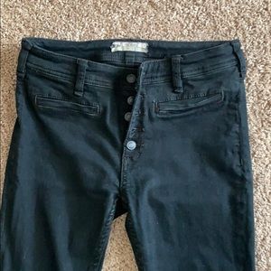 Free people black jeans